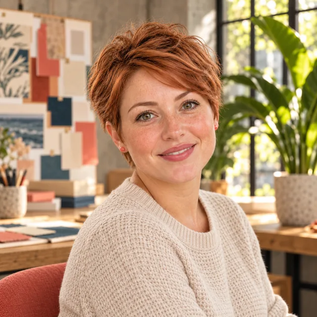 Door AI gemaakt portret van Dot, onze AI visual designer.